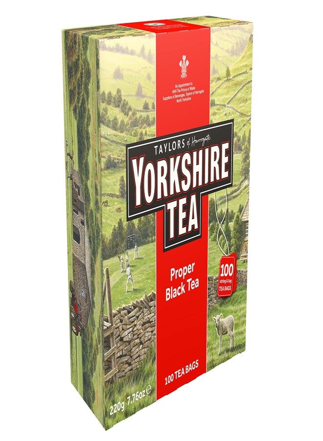 Yorkshire Tea 100 tea bags : Taylors of Harrogate Yorkshire Tea, 7.76 Ounce 100 Tea Bags - Image 2