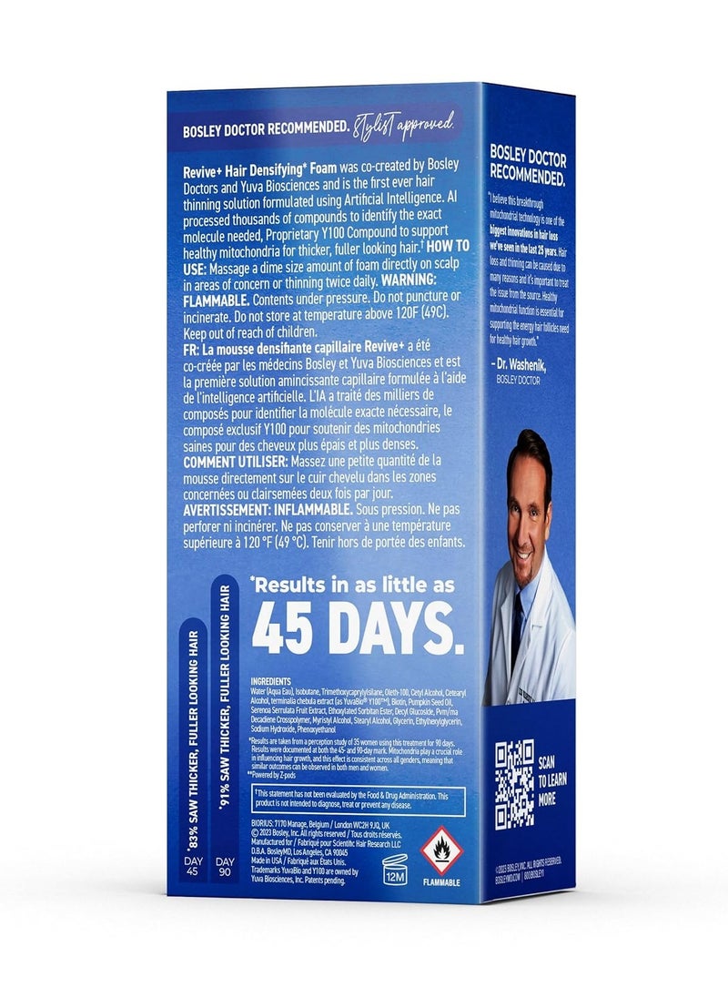 BOSLEYMD BosleyMD Men's Revive + Densifying Treatment Foam  - Image 4