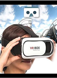 في آر بوكس VR Box VR02 3D الواقع الافتراضي نظارات الفيديو تعريف العين مع أحزمة قابلة للتعديل متوافقة مع الهواتف الذكية يتضمن جهاز التحكم عن بعد بلوتوث Gamepad للألعاب والترفيه الغامرة  - Image 2