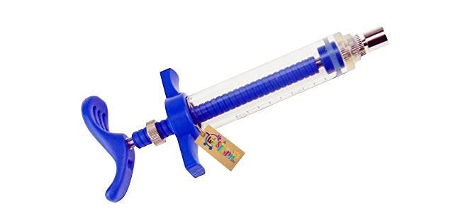 Western Era Hand Feeding Syringe for Birds, Puppy, Kitten, Dog, Cat, Hamster (20 ml) (1 Piece) - Image 4