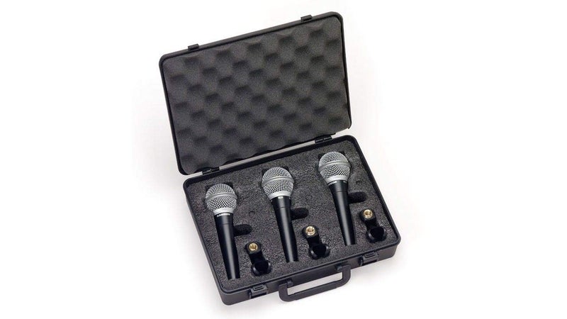 Samson R21 Dynamic Vocal Microphone - 3-Pack with Case - Image 1