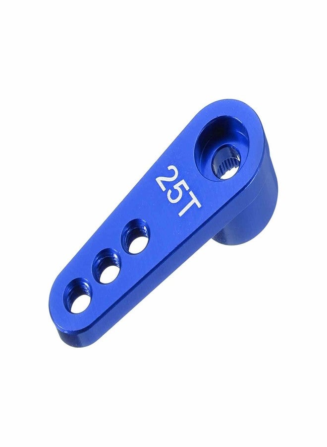 MECCANIXITY Metal 25T 25 Teeth Steering Servo Single Arm Horn Dark Blue for DIY RC Car/Boat/Airplane Boat Accessory - Image 1