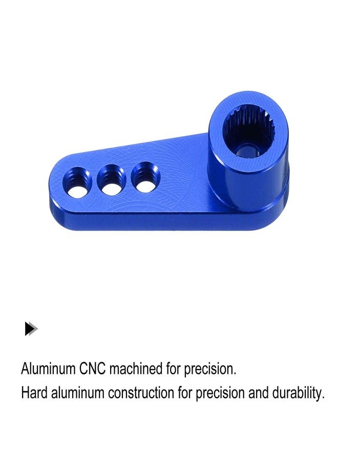 MECCANIXITY Metal 25T 25 Teeth Steering Servo Single Arm Horn Dark Blue for DIY RC Car/Boat/Airplane Boat Accessory - Image 3