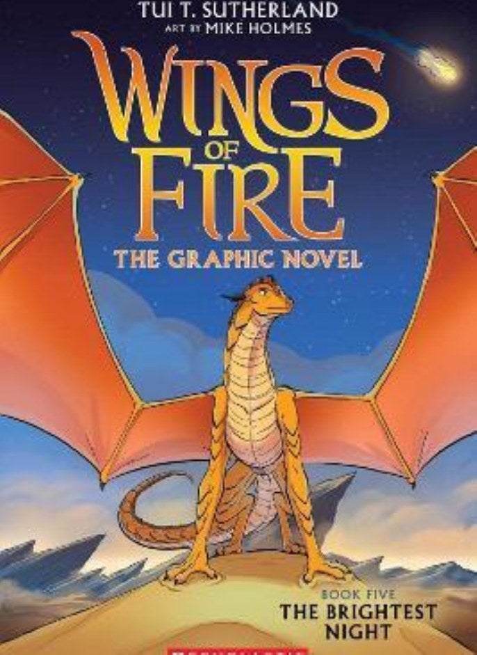 ألمع ليلة (أجنحة النار الرواية المصورة #5): كتاب جرافيكس