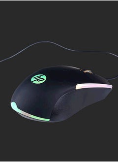 HP HP M160 Gaming Mouse with Multicolor LED Lighting and Ambidextrous Design - Black  - Image 4