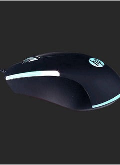 HP HP M160 Gaming Mouse with Multicolor LED Lighting and Ambidextrous Design - Black  - Image 3