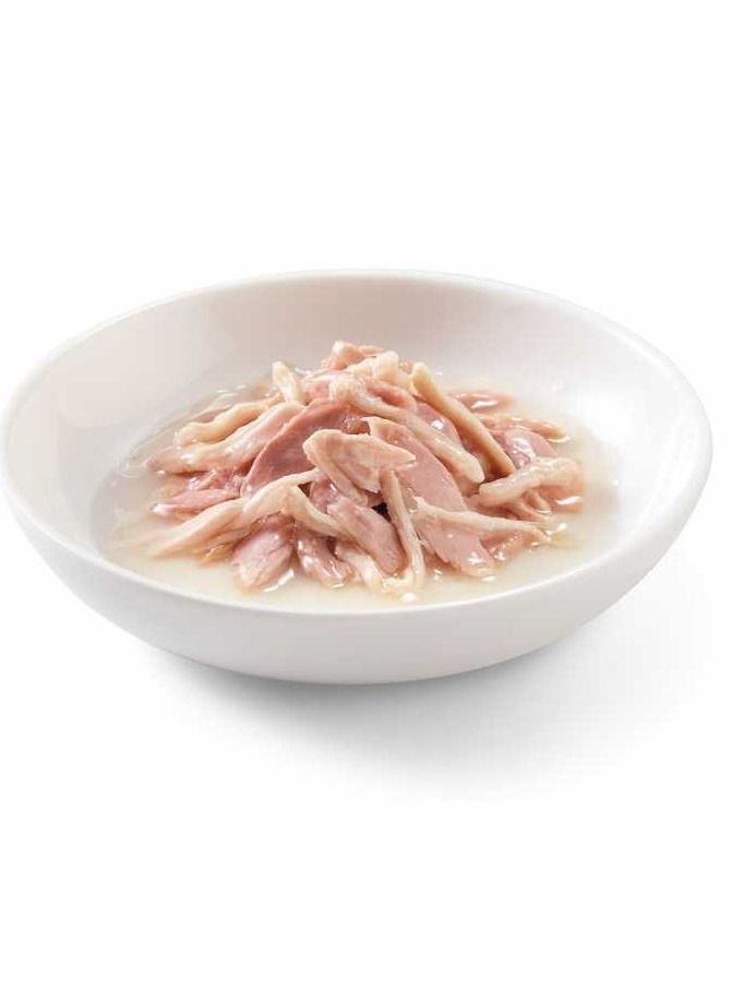 Schesir Can Broth Tuna With Chicken Wet Food For Adult Cats - Image 3