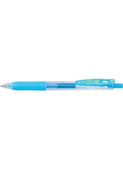 ZEBRA Sarasa Clip Gel Ink Rollers, Press-on, 0.7Mm, Blue/Green Src-0.7-M.Ysl 