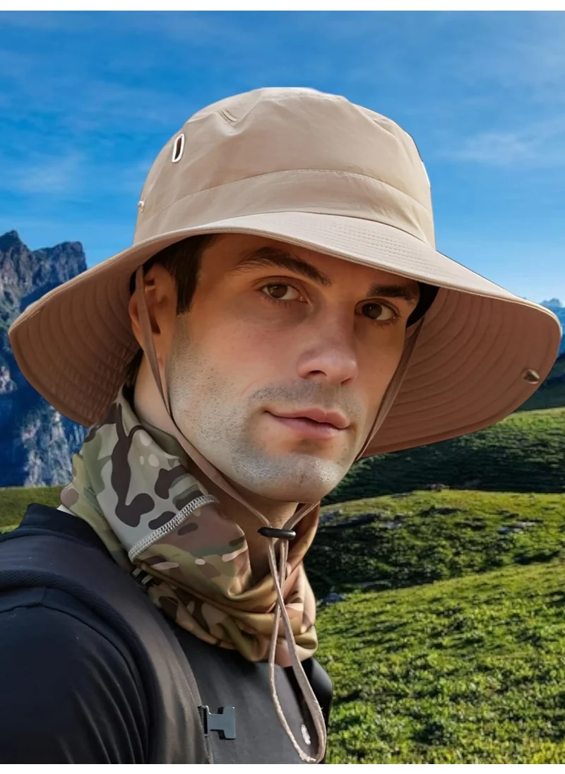 تيزجيلسين UV-Protected Waterproof Summer Safari Hat