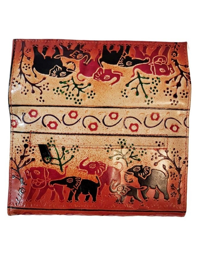 CLASSIQUE Women‚Äôs Shantiniketan Leather Clutch (8 * 5) - Image 3