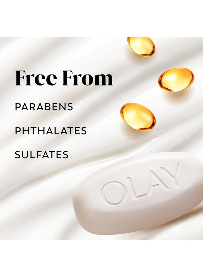 Olay Beauty Bar, Ultra Moisture,10x More Moisturizers, Nourishing Conditioners, Smooth & Gentle on Skin, Vitamin B3 Complex, For All Skin Types, Shea Butter Scent, 3.17 oz, (Pack of 12) - Image 5