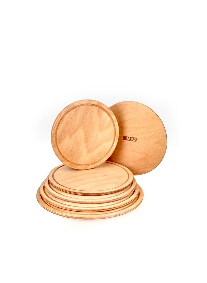 أيه بي أم لوح تقديم البيتزا ABM – صنع في تركيا – طبق البيتزا - Image 2