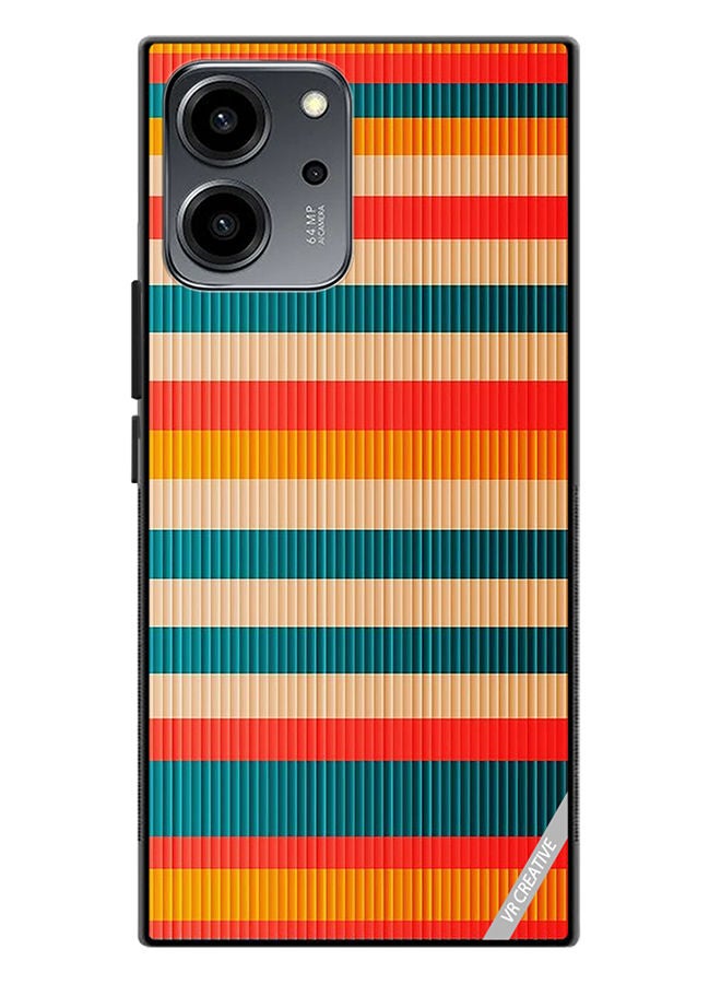 VR CREATIVE Protective Case Cover For Honor 80 SE Texture Design Multicolour - Image 1