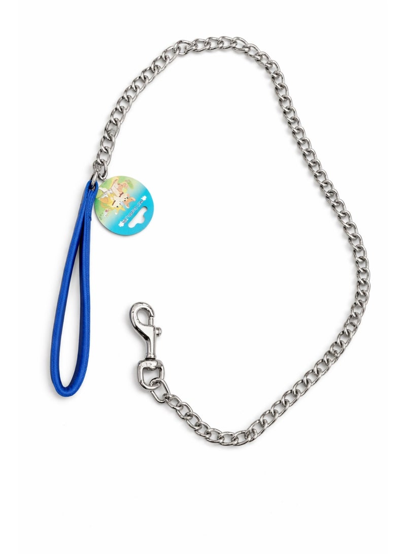 ليش معدني للكلاب، بسماكة 4 مم، بمقبض مريح، متوفر بألوان متعددة - Image 3