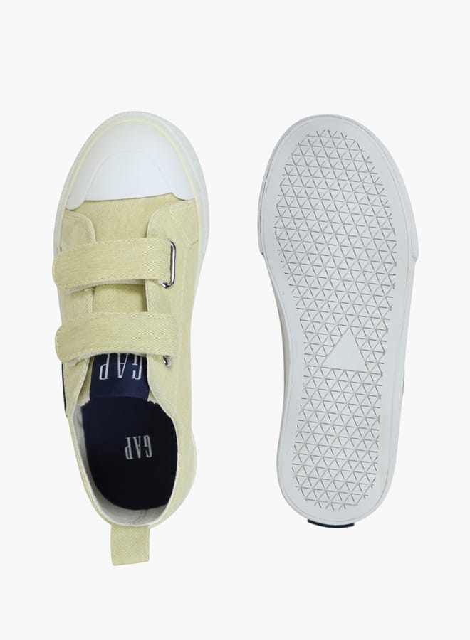GAP Boys' Logo Detail Sneakers with Hook-and-Loop Closure - HOUSTON VELCRO IV  - Image 1