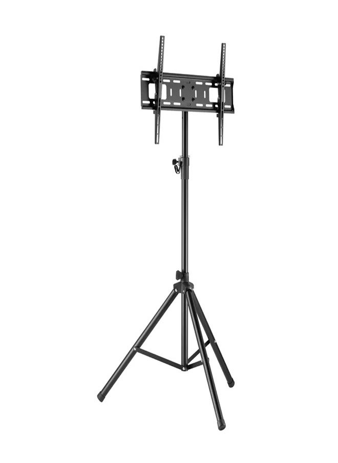 Skill Tech SH 08 46T Tilting TV Mount with Portable Tripod Stand for 37–70 Inch Screens, VESA 600x400, Max Load 35kg – Adjustable TV Stand for Home & Office  Black  - Image 1