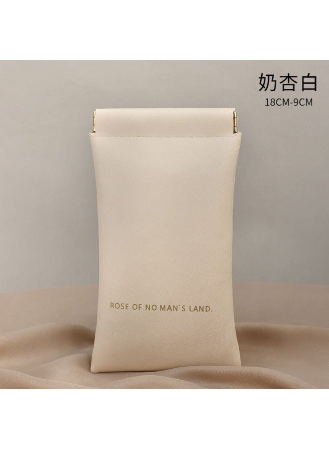 Glasses Bag Sunglasses Sunglasses Men's and Women's Protection Convenient Compression-Resistant Myopia Glasses Bag Automatic Closure Storage Bag - Image 1