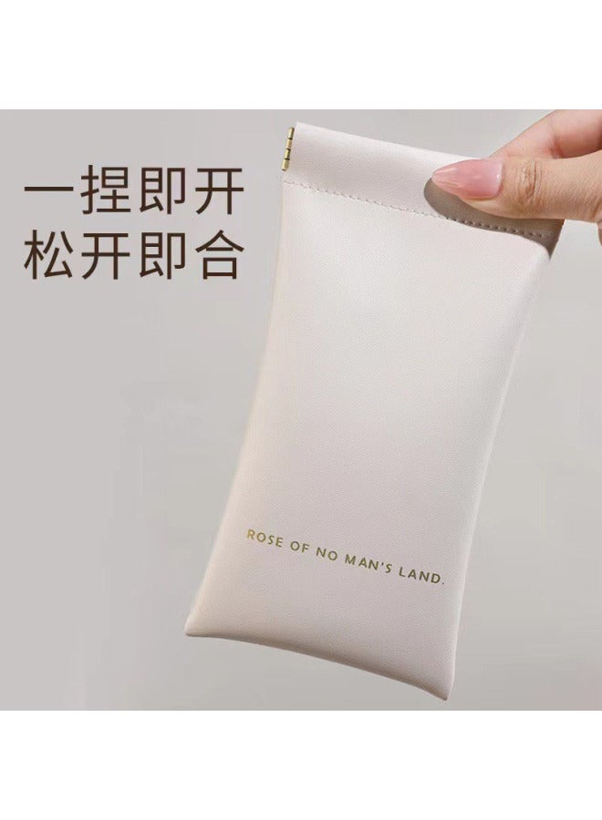 Glasses Bag Sunglasses Sunglasses Men's and Women's Protection Convenient Compression-Resistant Myopia Glasses Bag Automatic Closure Storage Bag - Image 4