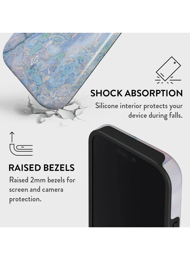 BURGA Premium iPhone 16 Pro Holo Case: Futuristic Dual-Layer Protection with a Stunning, Color-Shifting Holographic Finish for Superior Style and Defense