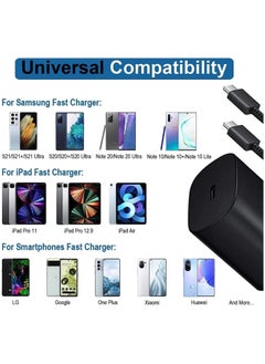 ELTRAZONE UK USB C Plug & Cable 45W Charger For Samsung FAST Charge Adapter 3 Pin Mains Wall Charging for galaxy Mobile phone S 24 ULTRA S23 ultra FE S 22 S 21 fe 20 note 20 ultra 10 9 8 a14 a34 a54  - Image 5