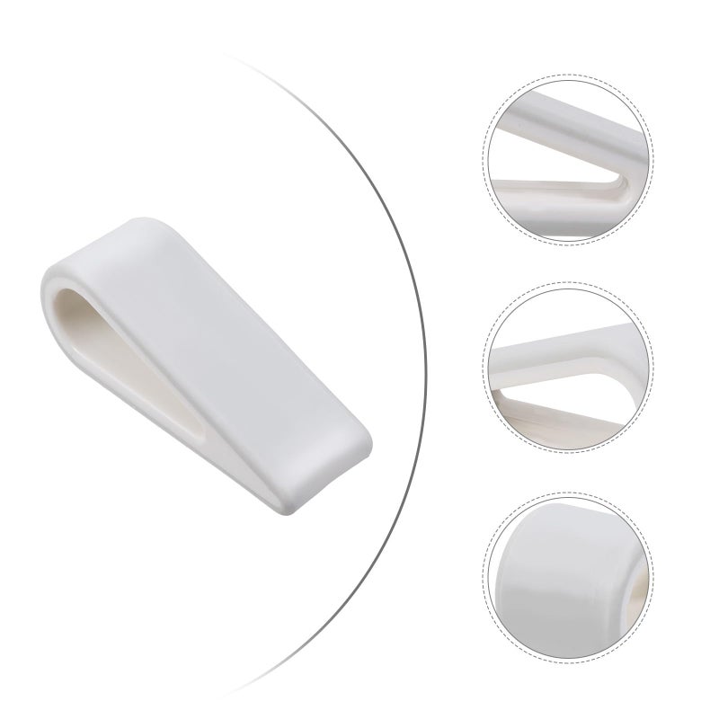 Adjustable White Laptop Stand Cooling Riser Holder for Desk Use 4 Pack - Image 4