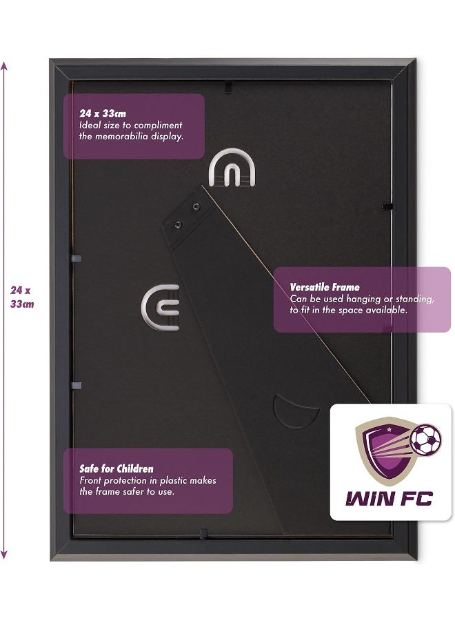 Win FC Neymar Jr A4 Framed Photo Display - Reproduced Digital Signature - Gift For Brazil Fans - Image 3
