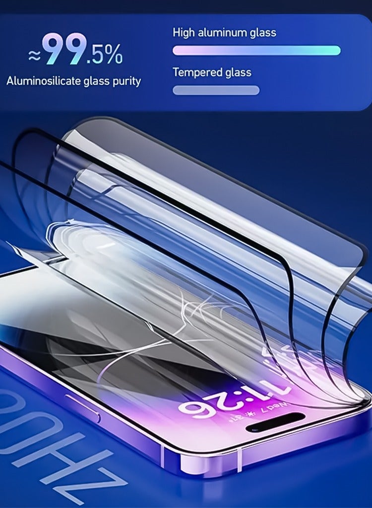 Desert Clear Screen Protector for iPhone 13 , Desert Diamond Hardness - Image 4