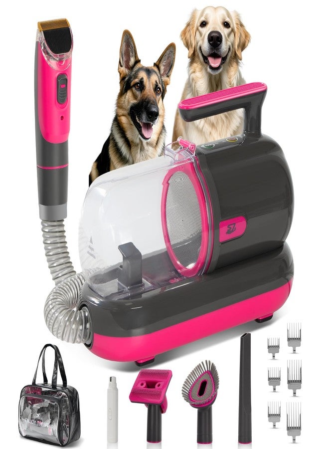 S7 Dog Grooming Vacuum Kit with Nail Grinder,1.5L Dust Cup,Dog Hair Vacuum for Shedding,Grooming Tools for Dogs,Home Cleaning - Image 1