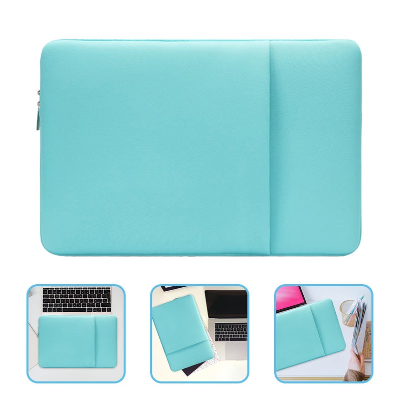 2pcs Laptop Sleeve Portable Laptop Handbag Wear-resistant 14 Inch Cover - Image 3