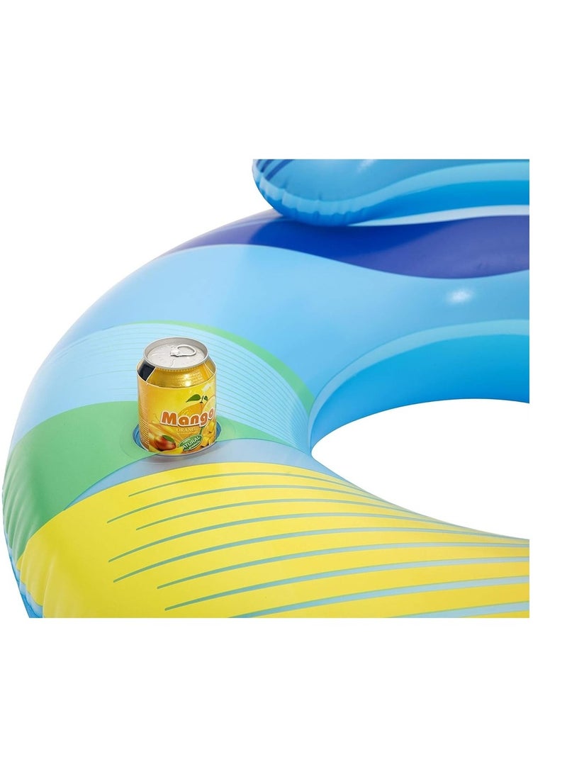 Bestway - Swim Bright Swimming Ring with LED light 118x117 cm - 43252 - Image 3