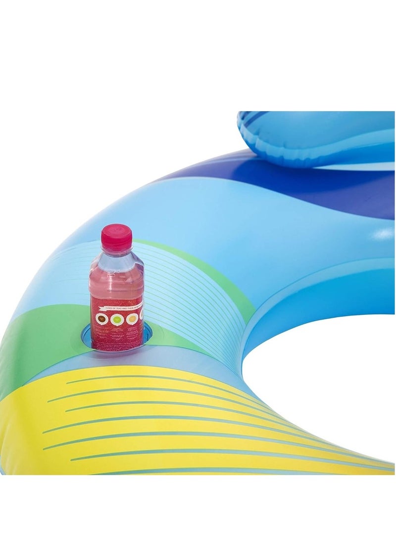 Bestway - Swim Bright Swimming Ring with LED light 118x117 cm - 43252 - Image 4