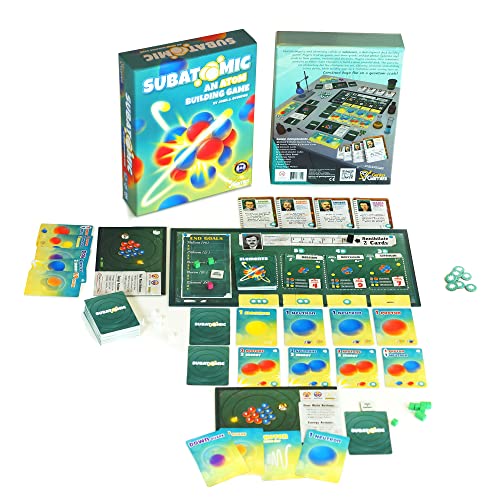 Genius Games Subatomic an Atom Building Game 2nd Edition A Chemistry Game About Elements Protons Neutrons and Electrons Educational Science Board Games for Teens Adults Classrooms Schools and Family - Image 5