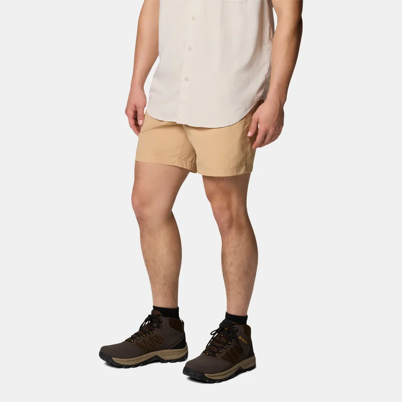 Columbia Brown Men's Sharpe Canyon Hiking Shorts for Men | Best Price UAE