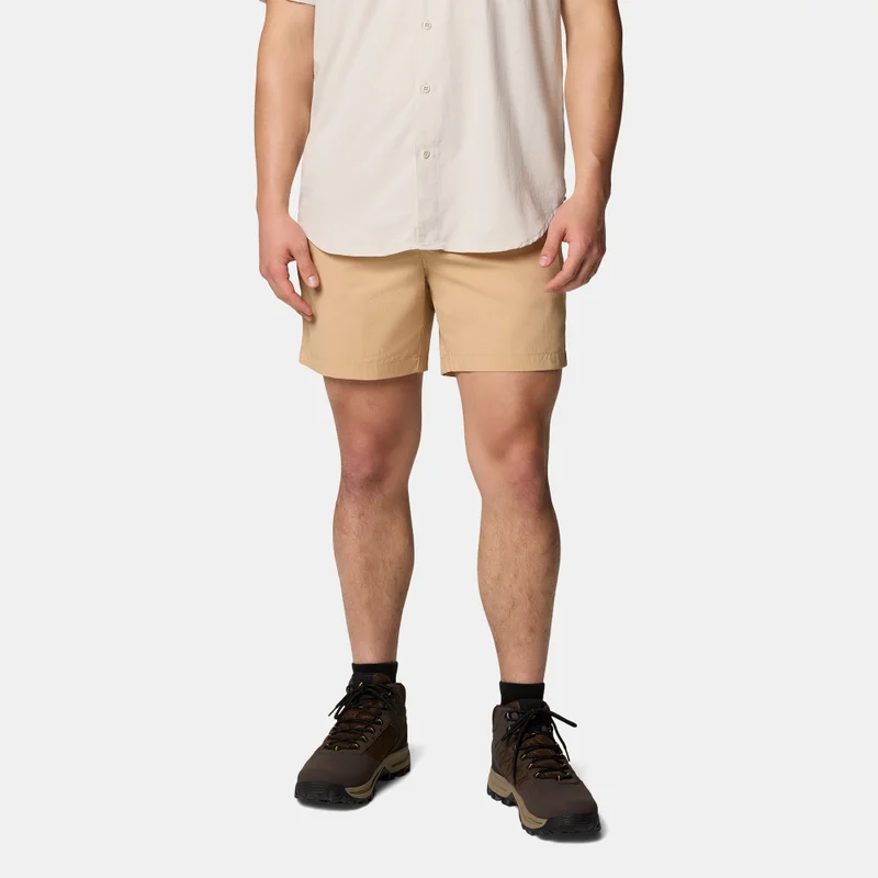 Columbia Brown Men's Sharpe Canyon Hiking Shorts for Men | Best Price UAE