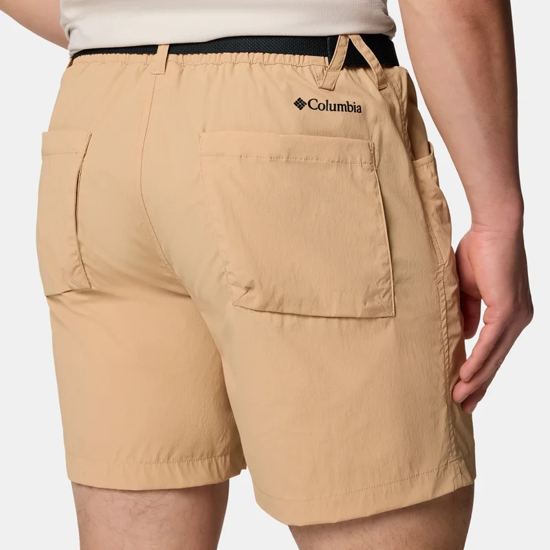 Columbia Brown Men's Sharpe Canyon Hiking Shorts for Men | Best Price UAE