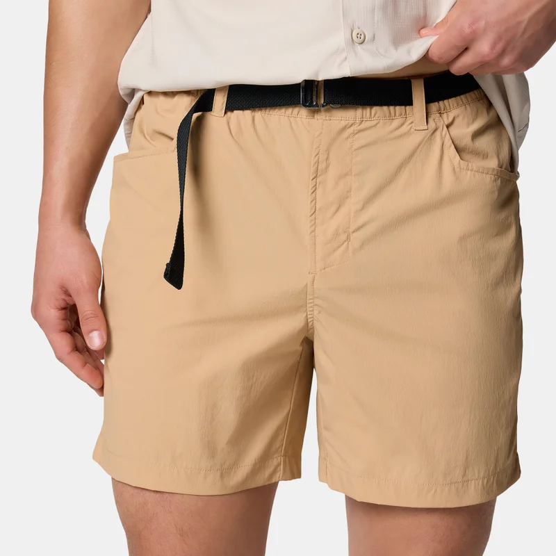 Columbia Brown Men's Sharpe Canyon Hiking Shorts for Men | Best Price UAE