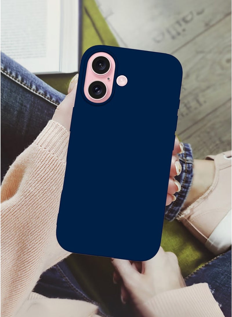 CATANES (لآيفون 16) غلاف، غلاف سيليكون رفيع، مغطى بالكامل مضاد للخدش ومقاوم للصدمات - Image 3