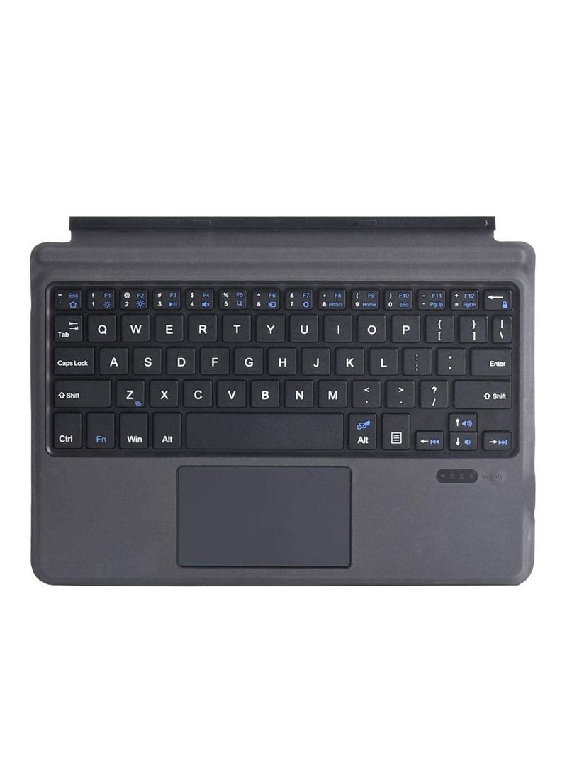Magnetic Type Cover Ultra-Slim Portable Bluetooth Wireless Keyboard with Touchpad Built-in Rechargeable Battery Compatible with Microsoft Surface Go 3 (2021)/Surface Go 2 (2020) Surface Go