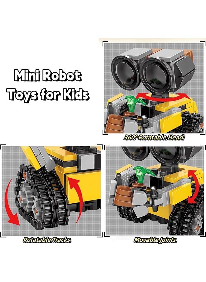 Robot Educational Toys Small Particles Granule Assembled Building Bricks Set, DIY Block Building Set, Classic Mini Building Bricks, Assembling Building Blocks For Children 6+ Years - Image 3