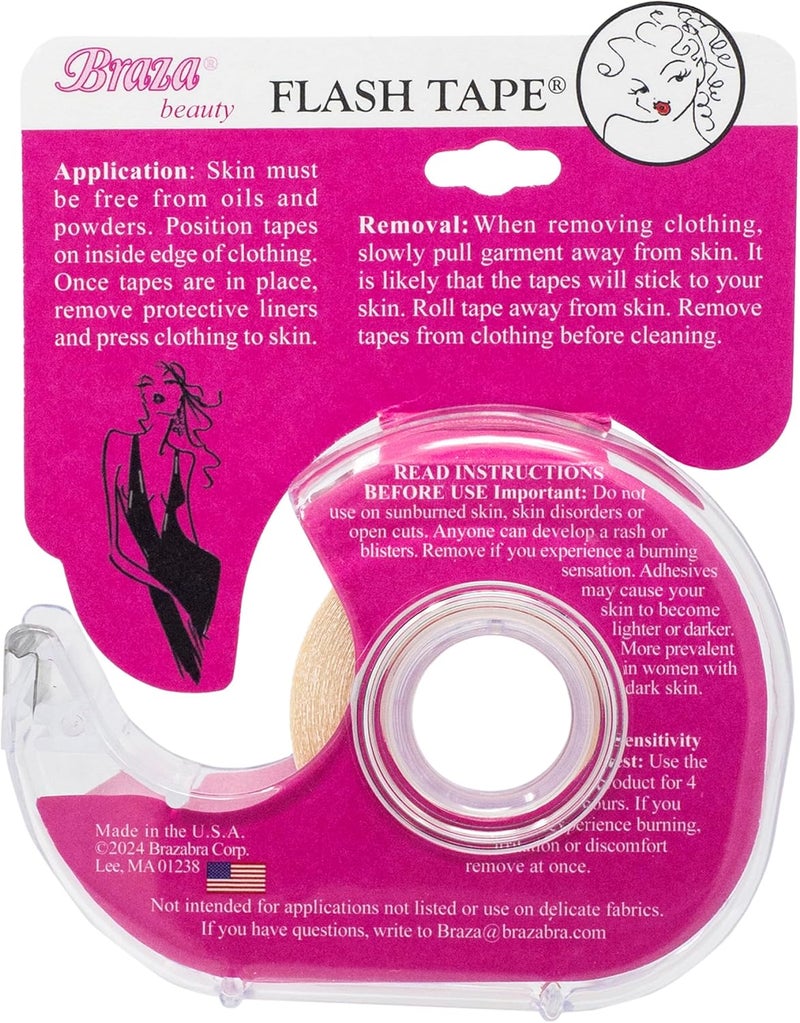 Braza Flash Tape - 20 Feet Double-Sided Clothing Tape - Image 2