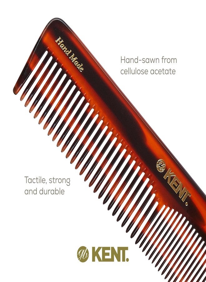 Kent 16T Tortoise Fine and Wide Tooth for Daily Grooming,Handmade Styling Comb for All Hair Types,Wet or Dry Hair Detangling Comb for Men and Women,Saw Cut Hand Polished,Made in England - Image 5