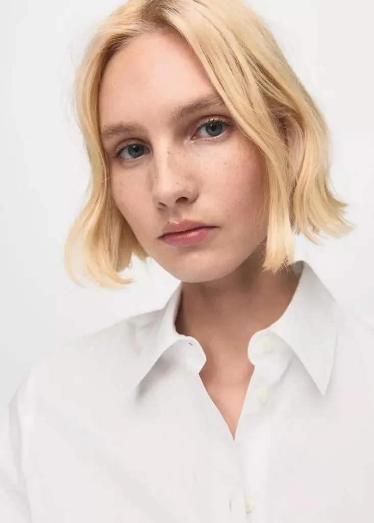Mango  Mango Regular Fit Shirt for Women | Best Price UAE