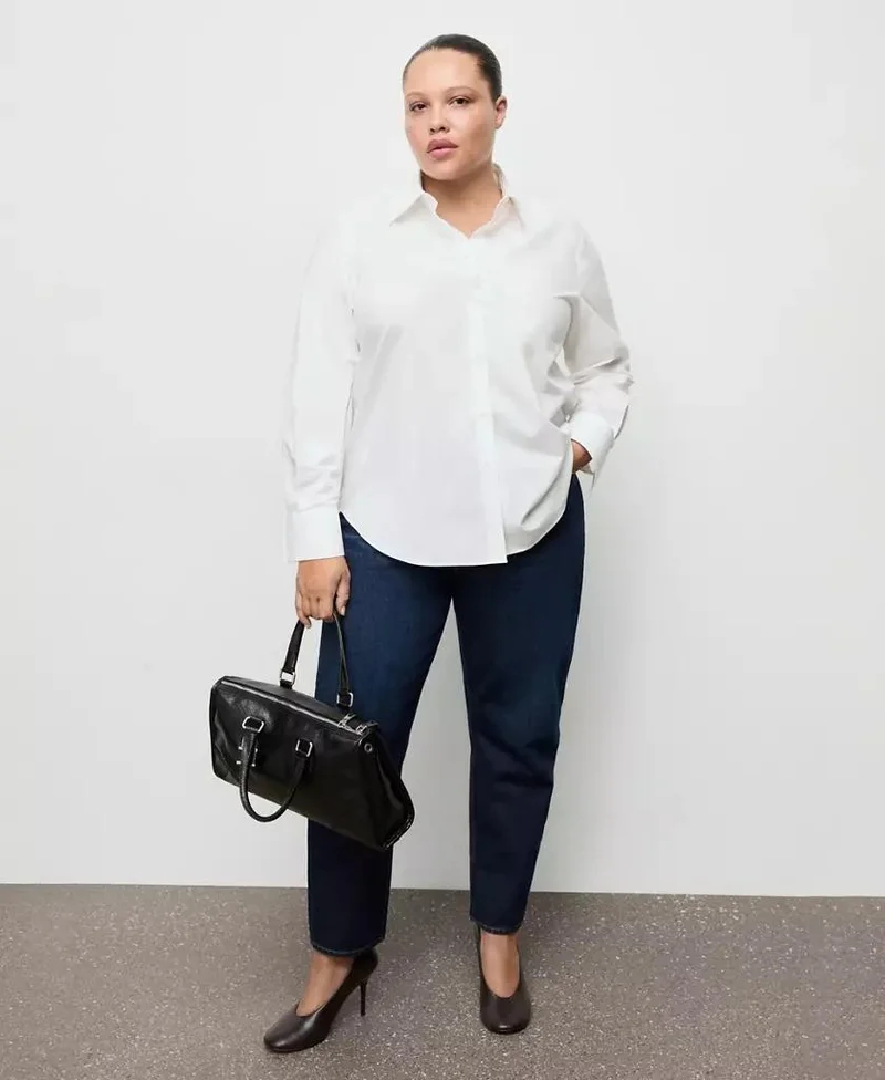 Mango  Mango Regular Fit Shirt for Women | Best Price UAE