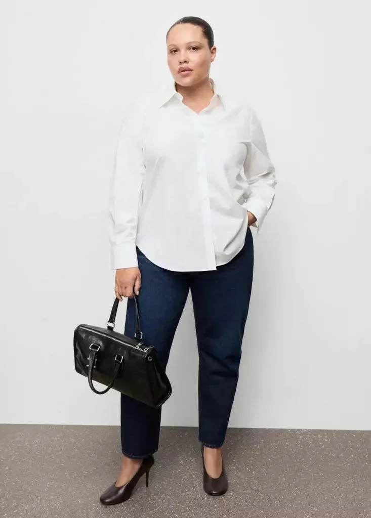 Mango  Mango Regular Fit Shirt for Women | Best Price UAE