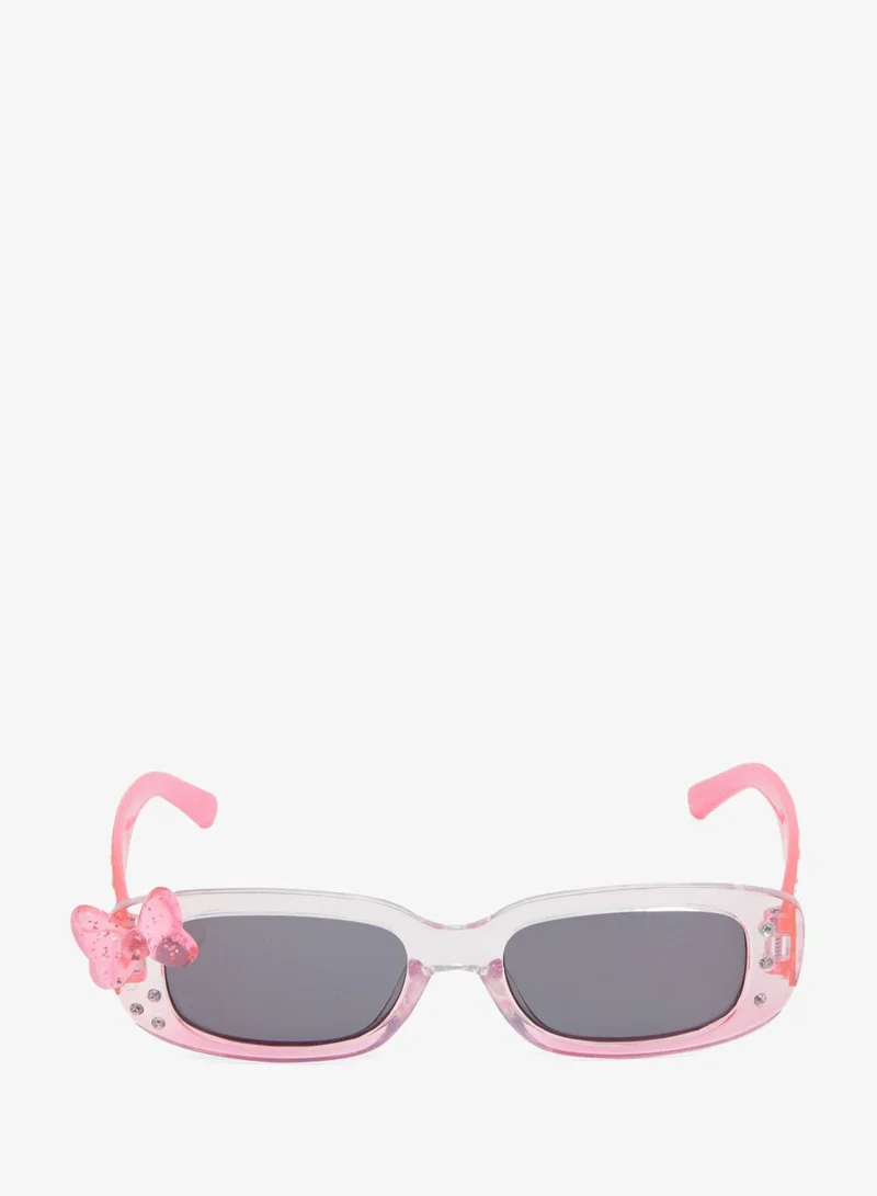 Redtag Girls Pink Embellished Sunglasses