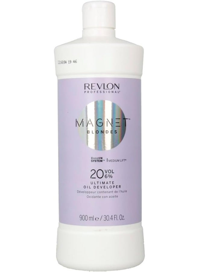Professional Magnet Blonde Ultimate Oil Developer 20 Vol 6%, 900 ml