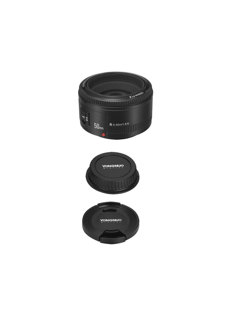 YONGNUO - عدسة YN50mm F1.8 AF 1:1.8 عدسة رئيسية قياسية فتحة كبيرة تلقائية/تركيز يدوي لاستبدال كاميرات Canon EOS DSLR - Image 1