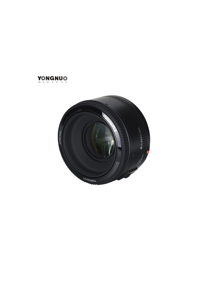 YONGNUO - عدسة YN50mm F1.8 AF 1:1.8 عدسة رئيسية قياسية فتحة كبيرة تلقائية/تركيز يدوي لاستبدال كاميرات Canon EOS DSLR - Image 1
