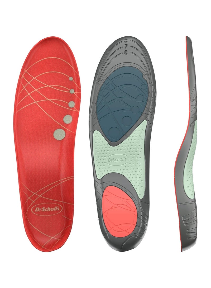 شول نعل Dr. Scholl's® Run Active Comfort للنساء، زوج واحد من النعلات القابلة للتعديل لتناسب القدمين - Image 2