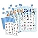 OZTEMETY Cat Bingo Game Kitten Bingo for 24 Players Pawty Party Decorations Cat Lovers Gift C08 - Image 2